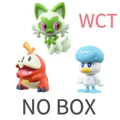 Pkm.store Pokemon Spielzeug-Pokemon Figuren Skeledirge, Meowscarada, Quaquaval, Charcadet - Paldea Region