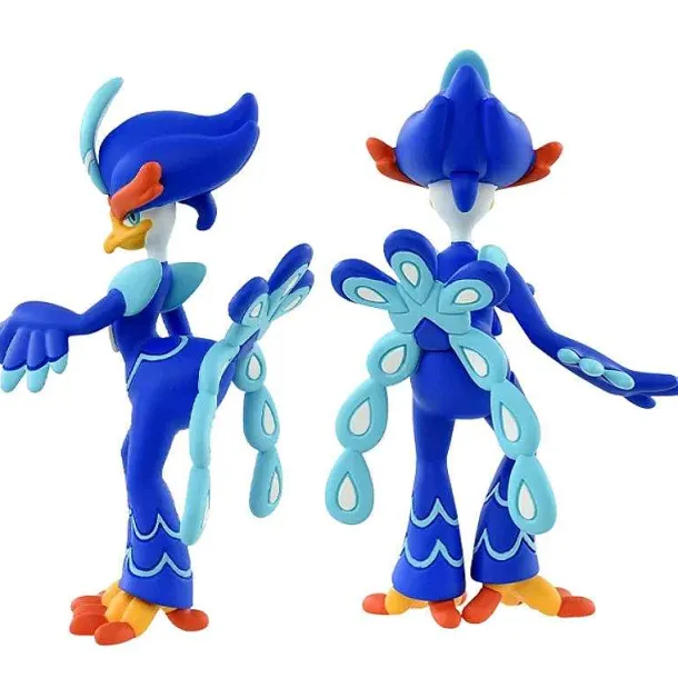 Pkm.store Pokemon Spielzeug-Pokemon Figuren Skeledirge, Meowscarada, Quaquaval, Charcadet - Paldea Region