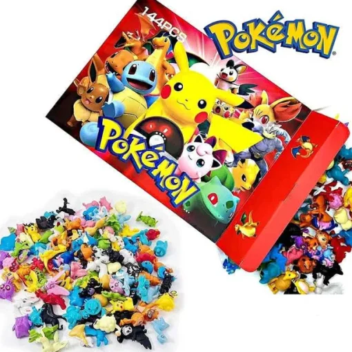 Pkm.store Pokemon Figuren-Pokemon Geschenkbox Mit 144 Figuren