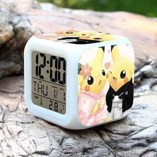 Pkm.store Uhren Und Wecker-Pokemon Go Led-Wecker
