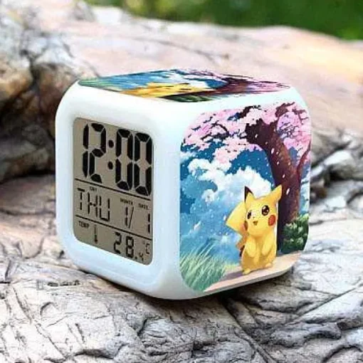 Pkm.store Uhren Und Wecker-Pokemon Go Led-Wecker