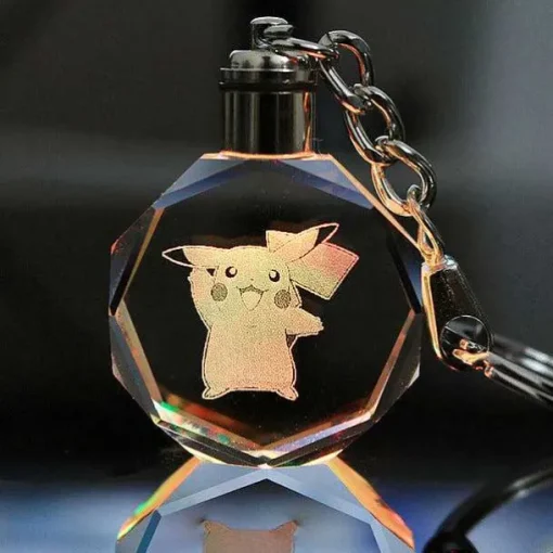 Pkm.store Sonstiges Merchandise-Pokemon Go Leuchtende Anhanger In Vielen Motiven - Keychain