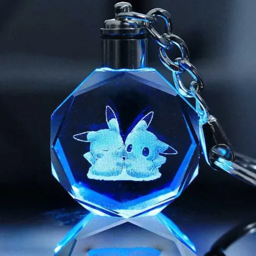 Pkm.store Sonstiges Merchandise-Pokemon Go Leuchtende Anhanger In Vielen Motiven - Keychain