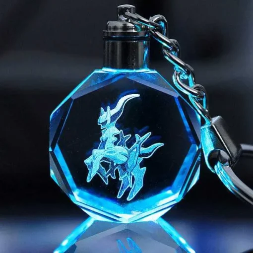 Pkm.store Sonstiges Merchandise-Pokemon Go Leuchtende Anhanger In Vielen Motiven - Keychain