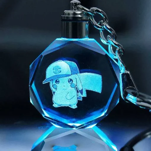 Pkm.store Sonstiges Merchandise-Pokemon Go Leuchtende Anhanger In Vielen Motiven - Keychain