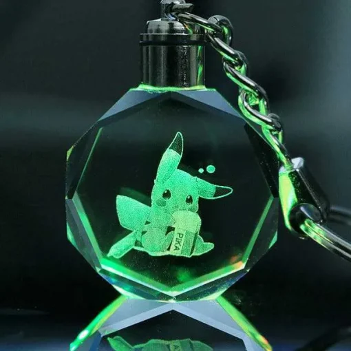 Pkm.store Sonstiges Merchandise-Pokemon Go Leuchtende Anhanger In Vielen Motiven - Keychain