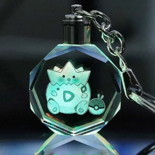 Pkm.store Sonstiges Merchandise-Pokemon Go Leuchtende Anhanger In Vielen Motiven - Keychain