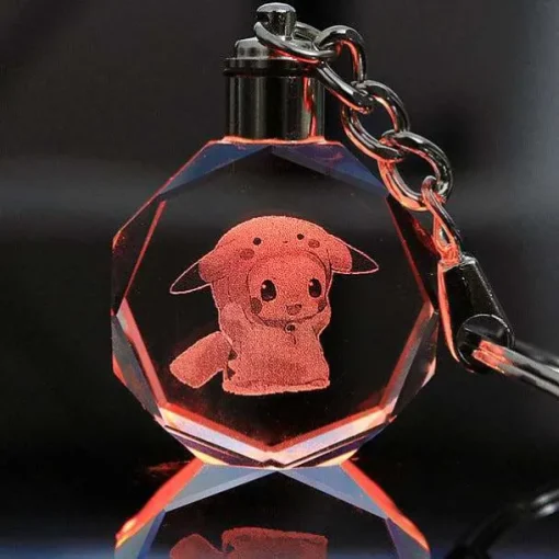 Pkm.store Sonstiges Merchandise-Pokemon Go Leuchtende Anhanger In Vielen Motiven - Keychain