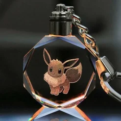 Pkm.store Sonstiges Merchandise-Pokemon Go Leuchtende Anhanger In Vielen Motiven - Keychain