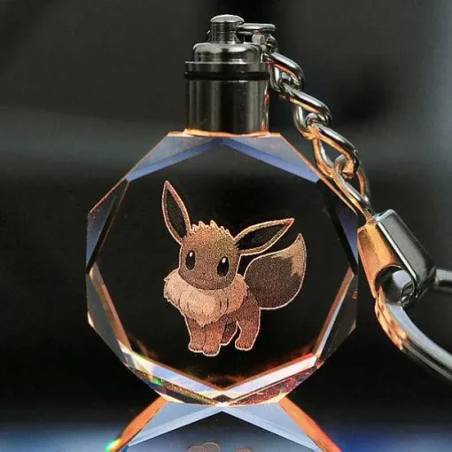 Pkm.store Sonstiges Merchandise-Pokemon Go Leuchtende Anhanger In Vielen Motiven - Keychain