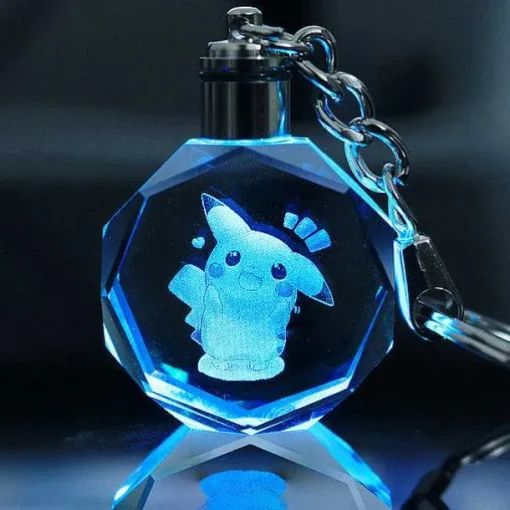 Pkm.store Sonstiges Merchandise-Pokemon Go Leuchtende Anhanger In Vielen Motiven - Keychain