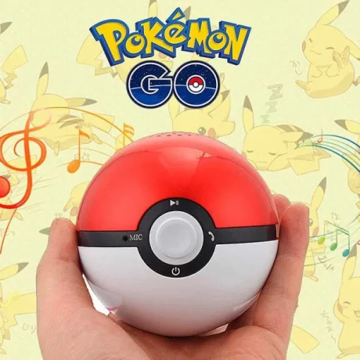 Pkm.store Sonstiges Merchandise-Pokemon Go Pokeball Portabler Super Bass Lautsprecher