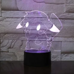 Pkm.store Pokemon Lampen & Nachtlichter-Pokemon Go Snorlax, Ash Ketchum U. A. Lampe Mit Farbwechsel (7 / 16 Farben)