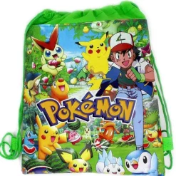 Pkm.store Rucksäcke & Taschen-Pokemon Go Tasche Fur Kinder (Grun)
