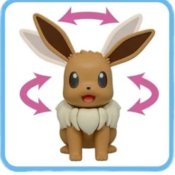 Pkm.store Pokemon Figuren-Pokemon Grose Evoli Figur, Ca. 20Cm