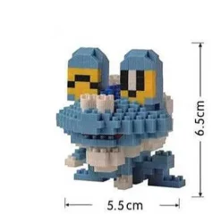 Pkm.store Pokemon Figuren-Pokemon Growlithe, Raichu, Weezing, Sudowoodo, Fennekin, Froakie Baustein Figuren
