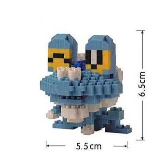 Pkm.store Sonstiges Merchandise-Pokemon Growlithe, Raichu, Weezing, Sudowoodo, Fennekin, Froakie Baustein Figuren
