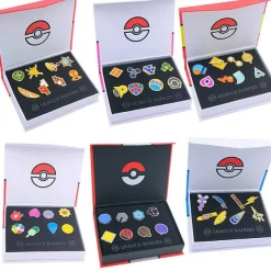 Pkm.store Sonstiges Merchandise-Pokemon Gym Badges Kanto, Johto, Hoenn, Sinnoh, Unova, Kalos (6 Varianten)