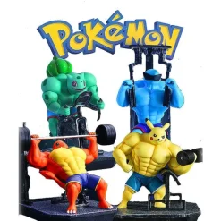 Pkm.store Pokemon Figuren-Pokemon Gym Muskel Figuren (Ca. 16-17Cm) Diverse Motive