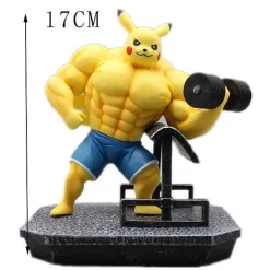 Pkm.store Pokemon Figuren-Pokemon Gym Muskel Figuren (Ca. 16-17Cm) Diverse Motive