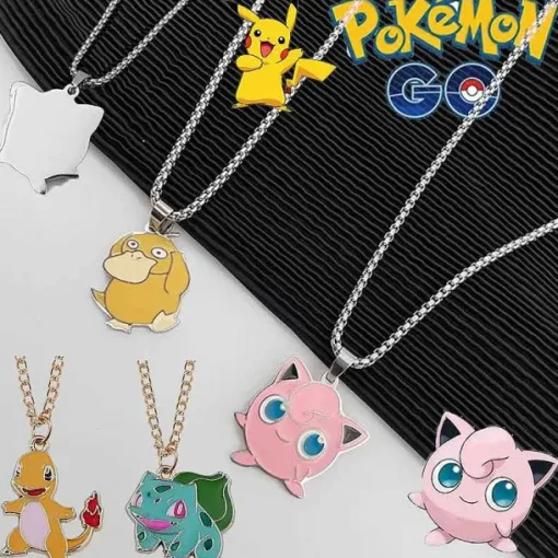 Pkm.store Sonstiges Merchandise-Pokemon Halskette Mit Anhanger