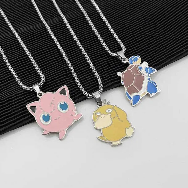 Pkm.store Pokemon Schmuck-Pokemon Halskette Mit Anhanger