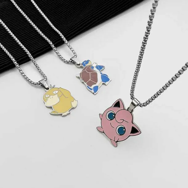 Pkm.store Pokemon Schmuck-Pokemon Halskette Mit Anhanger