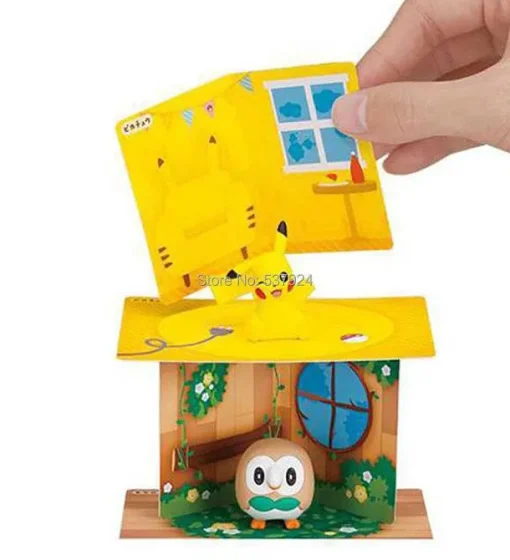 Pkm.store Pokemon Figuren-Pokemon Haus Mit Figuren