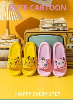 Pkm.store Sommer-Pokemon Hausschuhe Fur Kinder