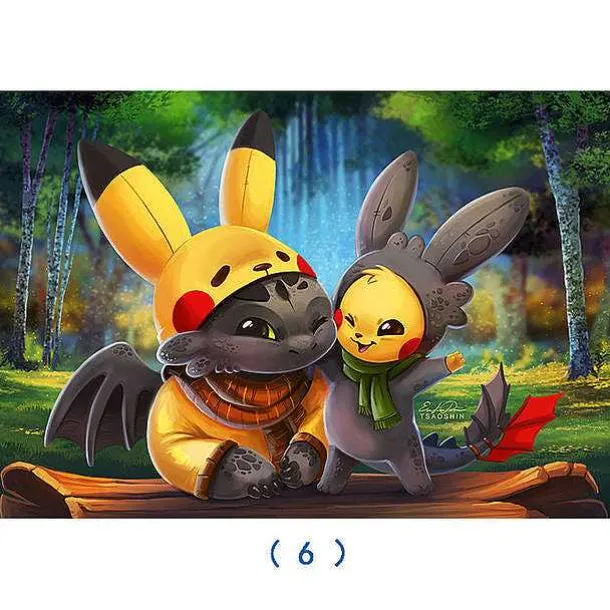 Pkm.store Pokemon Spielzeug-Pokemon Holz Puzzle, Bis Zu 500 Teile