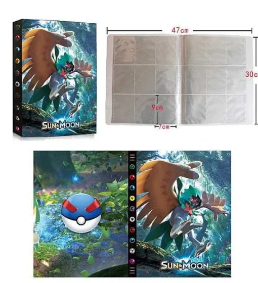 Pkm.store Sonstiges Merchandise-Pokemon Karten Sammelalbum Fur 432 Karten Im A4 Format - Viele Pokemon Motive