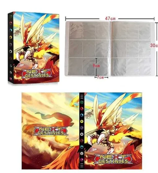 Pkm.store Sonstiges Merchandise-Pokemon Karten Sammelalbum Fur 432 Karten Im A4 Format - Viele Pokemon Motive