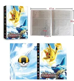 Pkm.store Sonstiges Merchandise-Pokemon Karten Sammelalbum Fur 432 Karten Im A4 Format - Viele Pokemon Motive