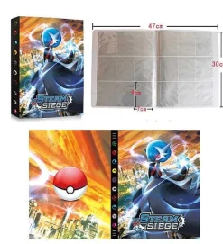 Pkm.store Sonstiges Merchandise-Pokemon Karten Sammelalbum Fur 432 Karten Im A4 Format - Viele Pokemon Motive
