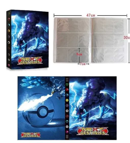 Pkm.store Sonstiges Merchandise-Pokemon Karten Sammelalbum Fur 432 Karten Im A4 Format - Viele Pokemon Motive