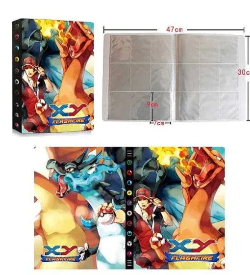 Pkm.store Sonstiges Merchandise-Pokemon Karten Sammelalbum Fur 432 Karten Im A4 Format - Viele Pokemon Motive