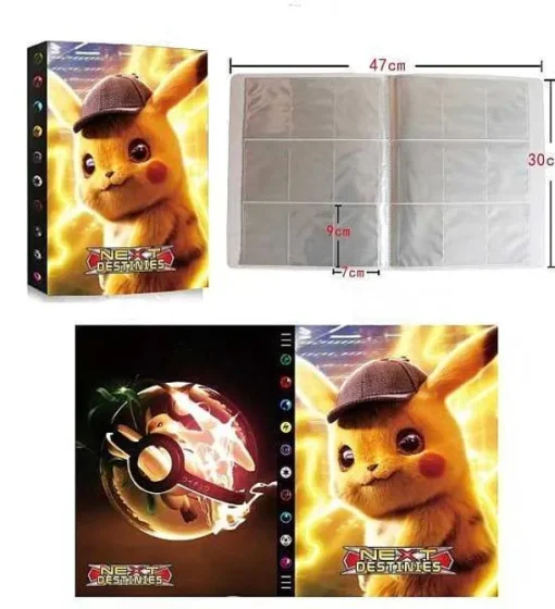 Pkm.store Sonstiges Merchandise-Pokemon Karten Sammelalbum Fur 432 Karten Im A4 Format - Viele Pokemon Motive