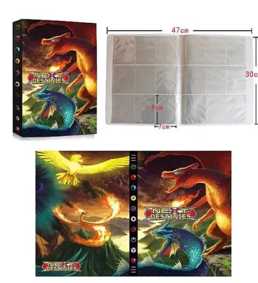 Pkm.store Sonstiges Merchandise-Pokemon Karten Sammelalbum Fur 432 Karten Im A4 Format - Viele Pokemon Motive