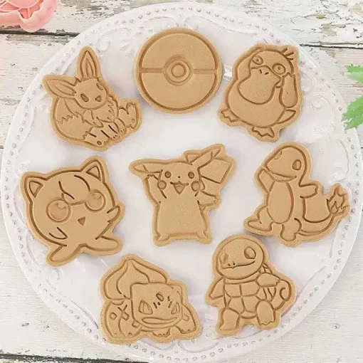 Pkm.store Sonstiges Merchandise-Pokemon Keks Ausstechformen (6 Stk.)