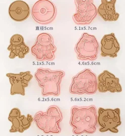 Pkm.store Sonstiges Merchandise-Pokemon Keks Ausstechformen (6 Stk.)