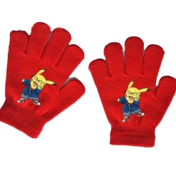 Pkm.store Herbst & Winter-Pokemon Kinder Handschuhe (Ca. 4 Bis 11 Jahre)