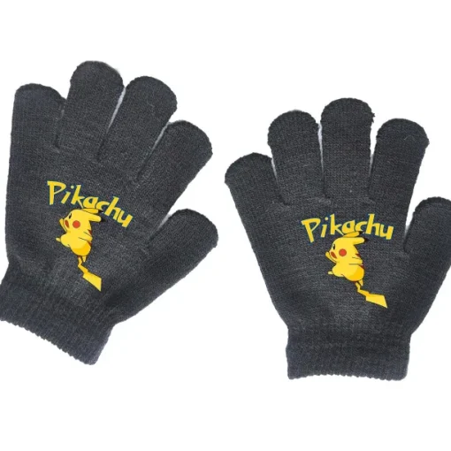 Pkm.store Herbst & Winter-Pokemon Kinder Handschuhe (Ca. 4 Bis 11 Jahre)