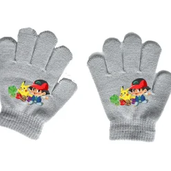 Pkm.store Herbst & Winter-Pokemon Kinder Handschuhe (Ca. 4 Bis 11 Jahre)
