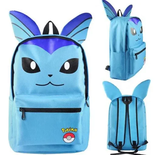 Pkm.store Rucksäcke & Taschen-Pokemon Kinder Schul Rucksack Mit Ohren In Diversen Motiven