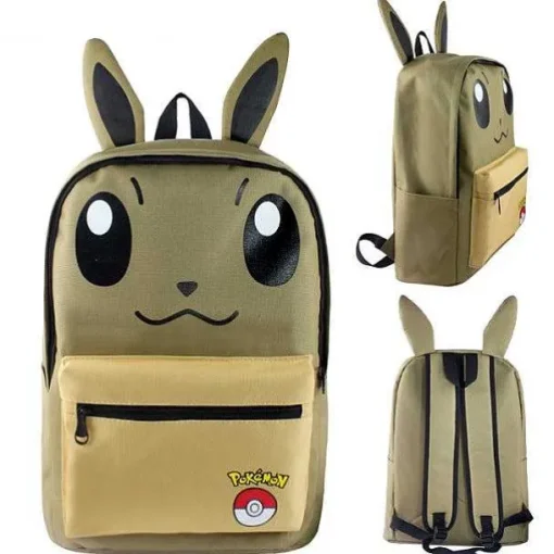 Pkm.store Rucksäcke & Taschen-Pokemon Kinder Schul Rucksack Mit Ohren In Diversen Motiven