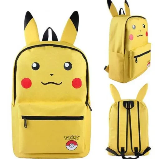 Pkm.store Rucksäcke & Taschen-Pokemon Kinder Schul Rucksack Mit Ohren In Diversen Motiven