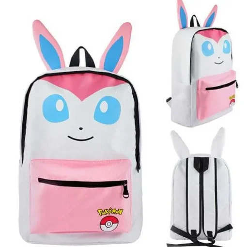 Pkm.store Rucksäcke & Taschen-Pokemon Kinder Schul Rucksack Mit Ohren In Diversen Motiven