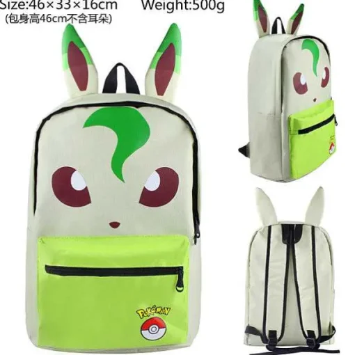 Pkm.store Rucksäcke & Taschen-Pokemon Kinder Schul Rucksack Mit Ohren In Diversen Motiven