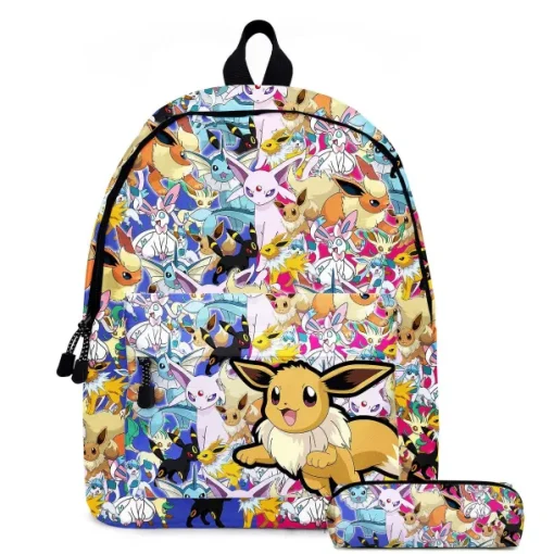 Pkm.store Rucksäcke & Taschen-Pokemon Kinder Schulrucksack Und Stiftetui