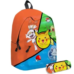 Pkm.store Rucksäcke & Taschen-Pokemon Kinder Schulrucksack Und Stiftetui